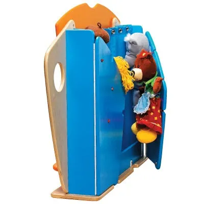 Gericare Puppentheater Holz 85x56x18 cm