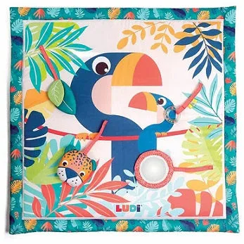 Gericare Tucano Spieldecke 110x90 cm mit Spielbögen
