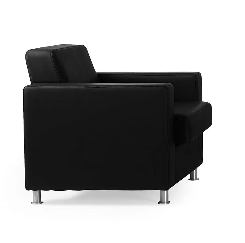 Gericare Sofa Vinyl 80x75x80 cm Metallfüße modern