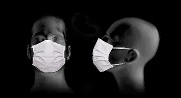 Gericare X90 Stoffmaske wiederverwendbar 10 Stück