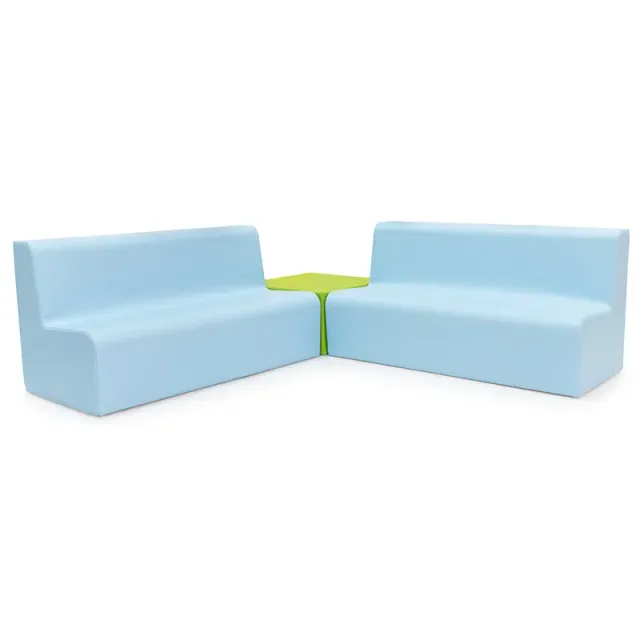 Gericare Sofa-Set 2 Doppelssofas Quadrat 145x145 cm