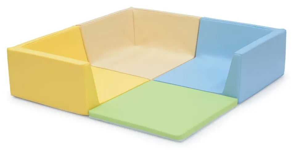 Gericare Parque Quadrado Laufgitter Schaumstoff 120x120 cm