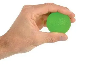 Gericare Bola de silicone bola de reabilitação para mãos e dedos