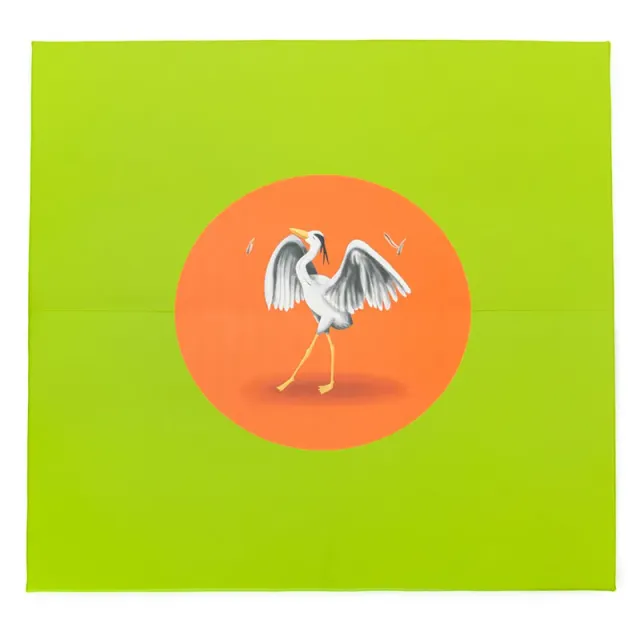 Gericare Spielmatte Reiher 200x200x3 cm PVC