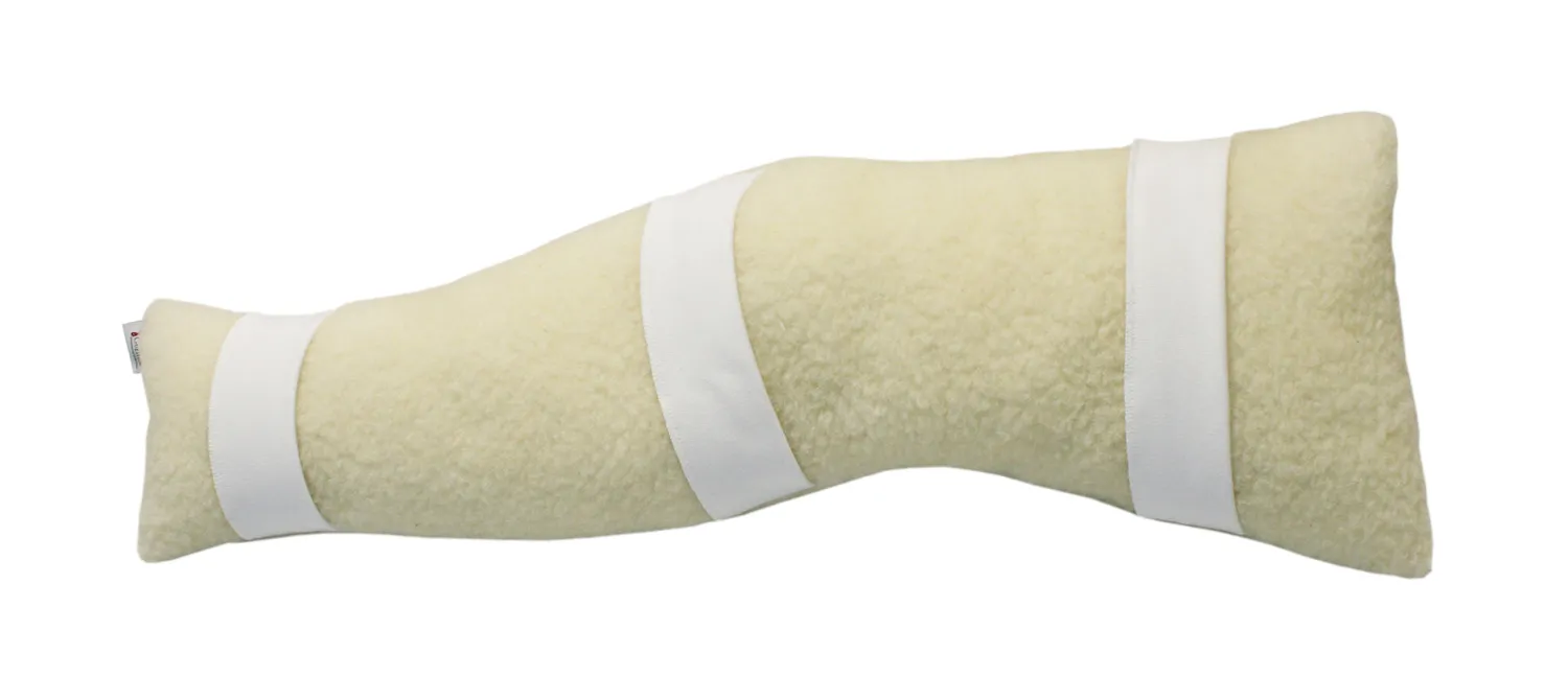 Gericare Anti-Dekubitus-Beinkissen 75 x 25 cm Wolle