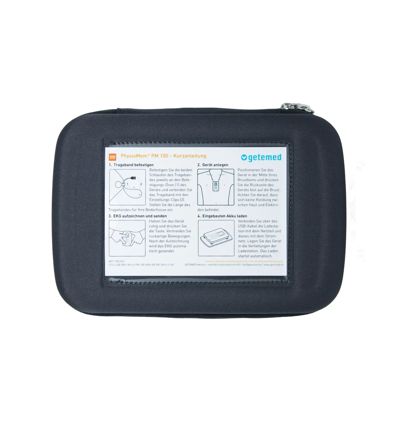 GETEMED PhysioMem® PM 100 Kurzanleitung DE/EN