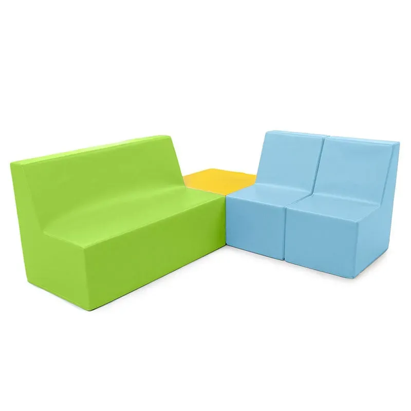 Gericare Kindersofa-Set Vorschule 30 cm Sitzhöhe 4-teilig
