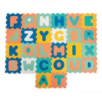 Gericare Buchstaben Puzzlematte 9-teilig Schaumstoff