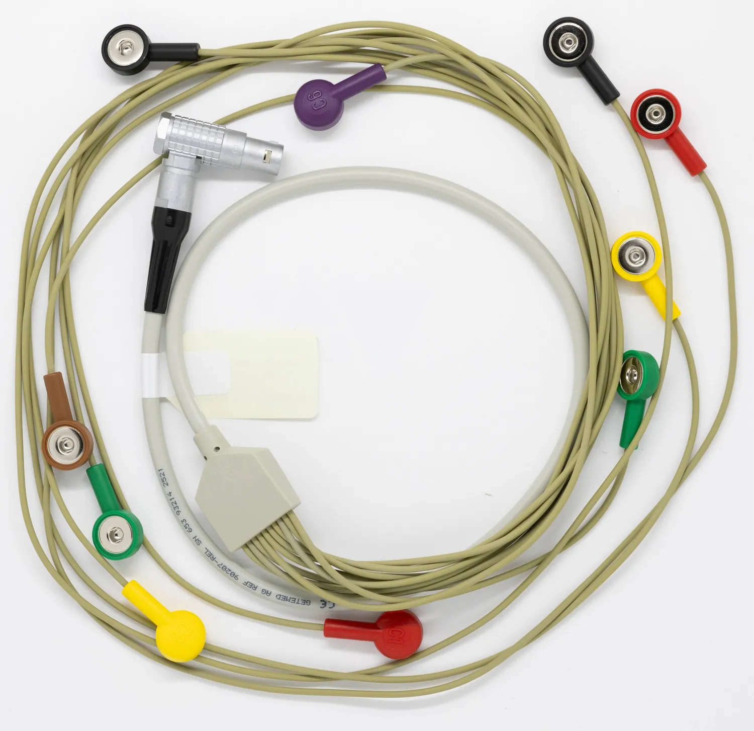 GETEMED SEER™ 12 CardioMem CM® 3000-12 BT Langzeit-EKG-Patientenkabel