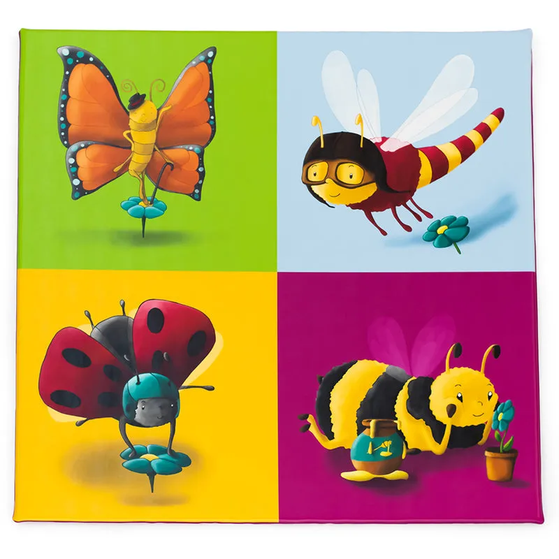 Gericare Spielmatte 130x130x3 cm rutschfest