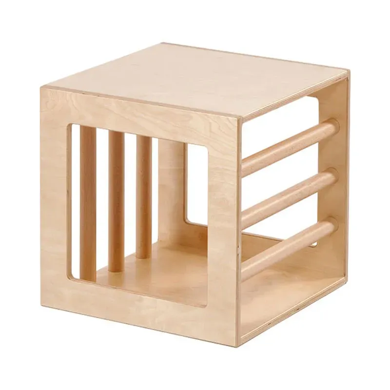 Gericare Pikler Kletterwürfel Holz 40x40x40 cm