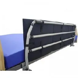 Gericare Premium Bettgitterschutz gepolstert blau 146x42