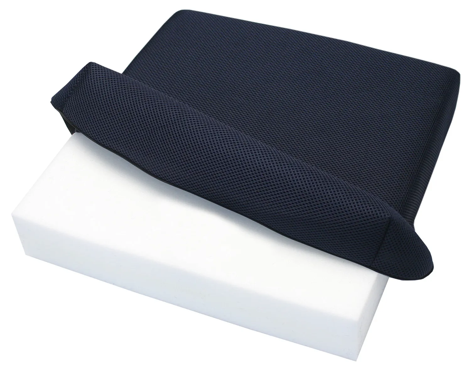 Gericare QuadTech 3D Plus Sitzkissen 42x42x8 cm blau viskoelastisch