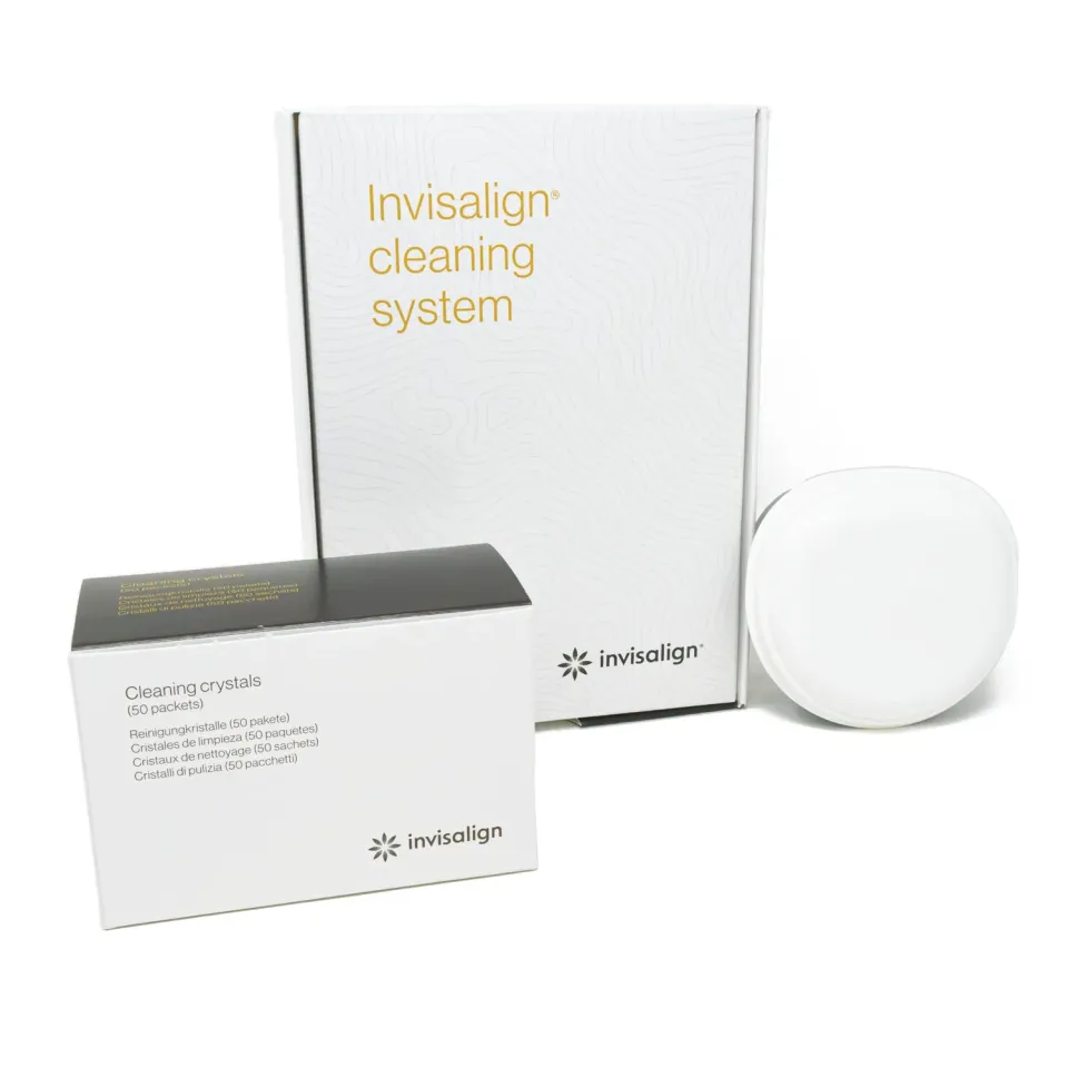 Invisalign Reinigungssystem Aligner Reiniger 50 Stück Wanne