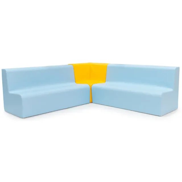 Gericare Vorschul Ecksofa-Set 145x145x50 cm 25 cm
