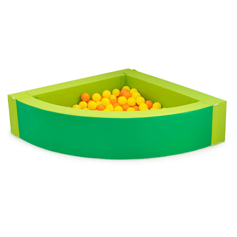 Gericare Piscina de Bola de Canto Eck-Bällebad Schaumstoff