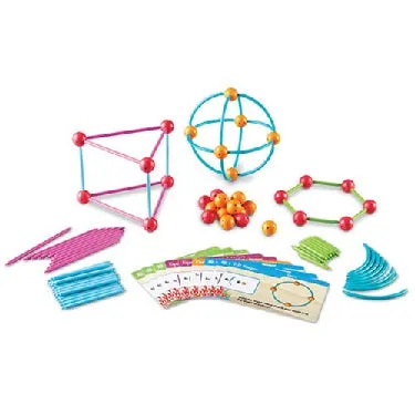 Gericare Geometrie Bauset 2D 3D ab 6 Jahren 114-tlg.