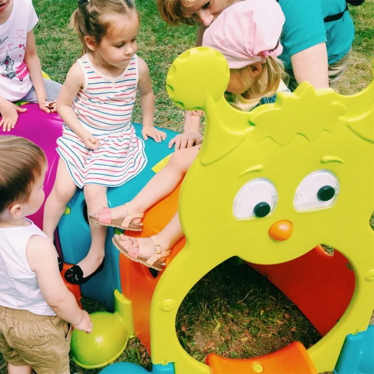 Gericare Kriechtunnel Wurm 217 cm für Kinder ab 3 Jahren