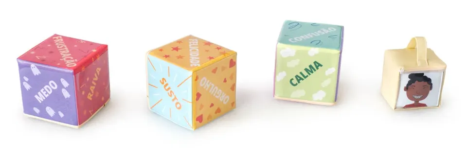 Gericare Jogo das emoções Emotionsspiel 3 Sprachen wasserdicht