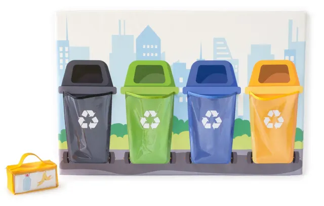 Gericare Recycling-Spiel Lernspiel Schaumstoff PVC