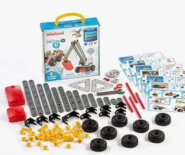 Gericare Mecaniko Konstruktionsspielzeug 81-teilig 4-9 Jahre