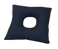 Gericare Mini Anti-Dekubitus-Sitzkissen quadratisch mit Loch Ø9–28 cm