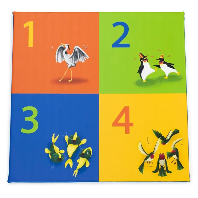 Gericare Spielmatte 130x130x3 cm rutschfest