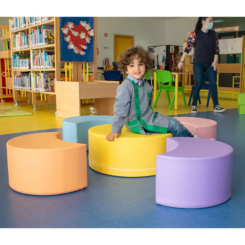 Gericare Vorschule Blume Kindertisch mit 4 Hockern 5-teilig abwaschbar
