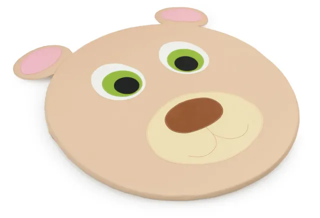 Gericare Urso Bären Spielteppich 100x100x3 cm rutschfest