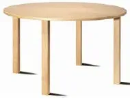 Gericare Mesa Redonda runder Tisch 120 cm Buche