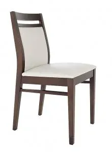 Gericare Geriatriestuhl Buche gepolstert Vinyl