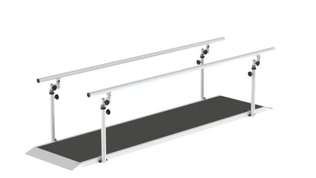Gericare Parallelbarren Stahl verstellbar Matte 250 cm