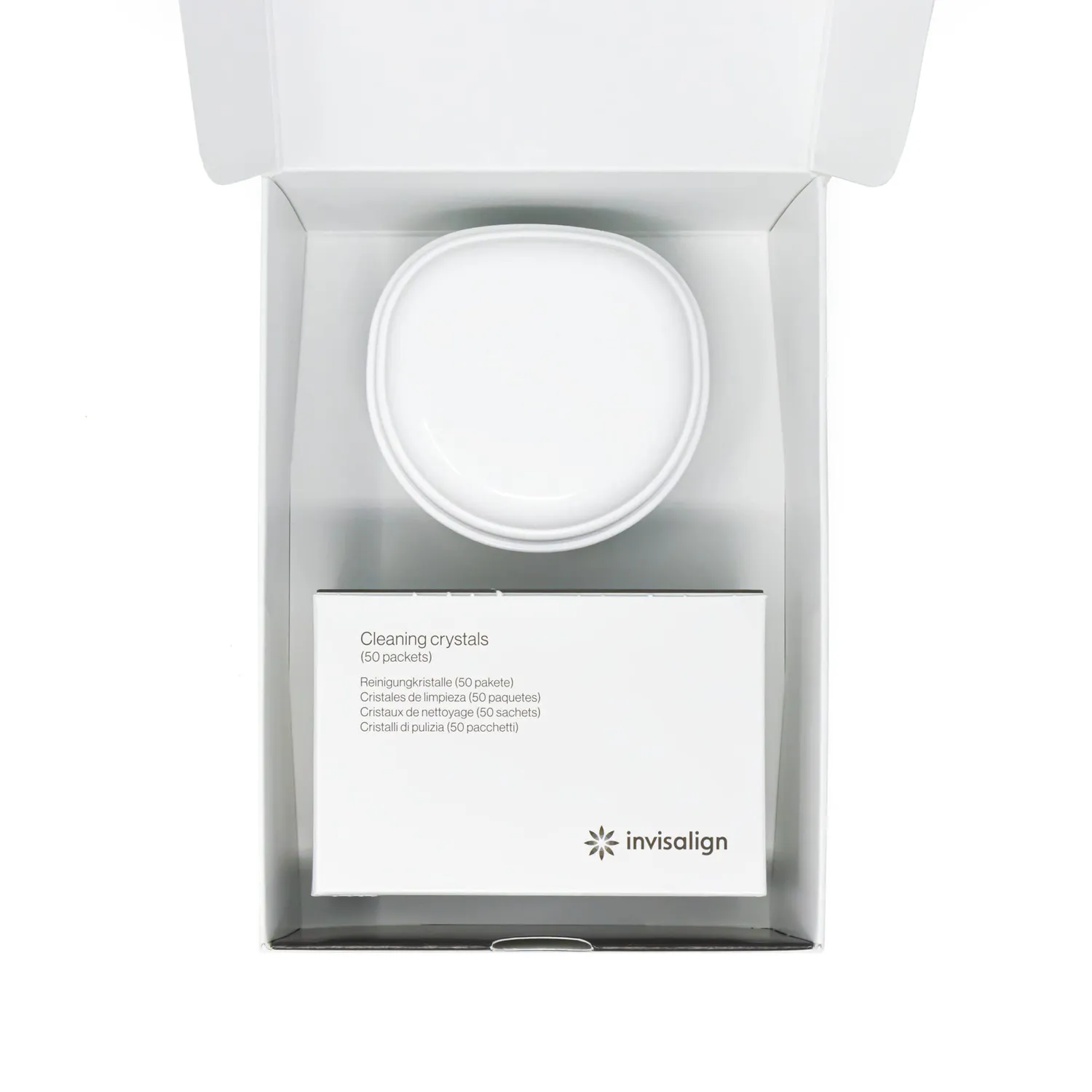 Invisalign Reinigungssystem Aligner Reiniger 50 Stück Wanne